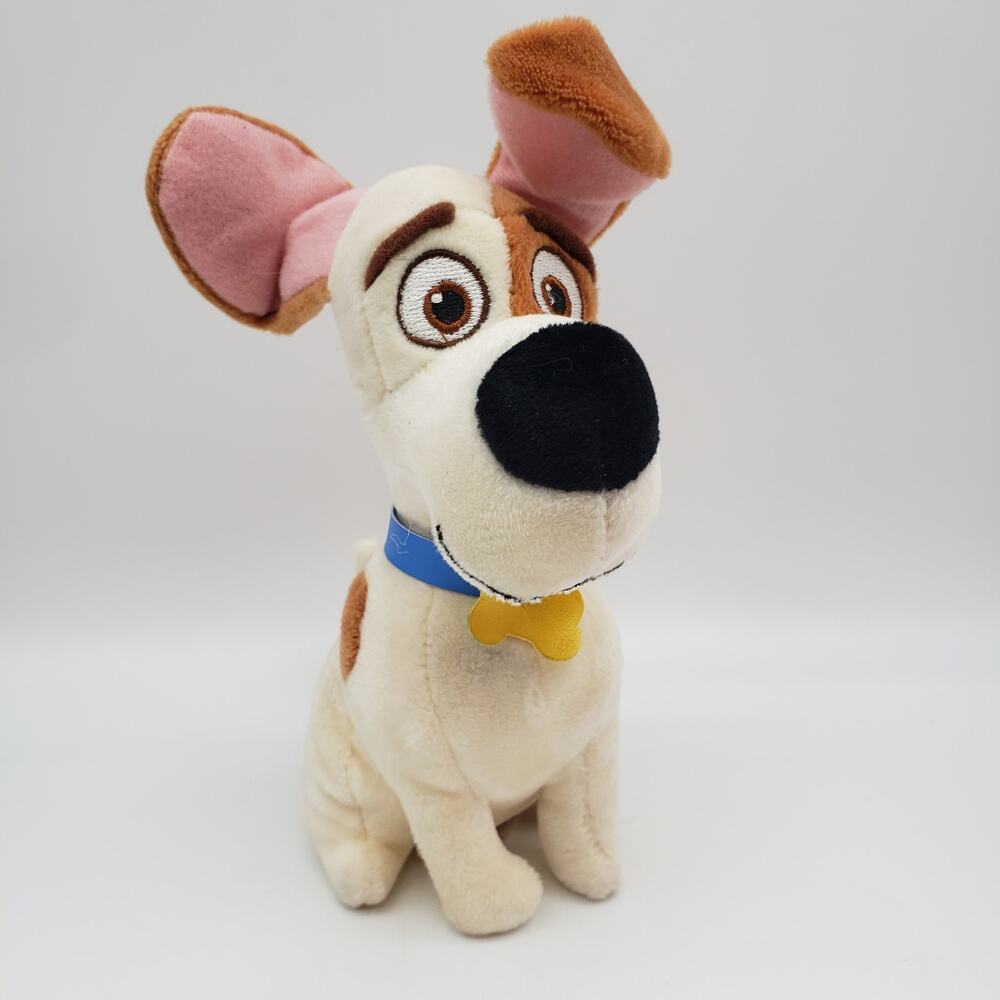 TY Secret Life of Pets "Max" The Dog Stuffed Animal Jack Russell Terrier 7-Inch